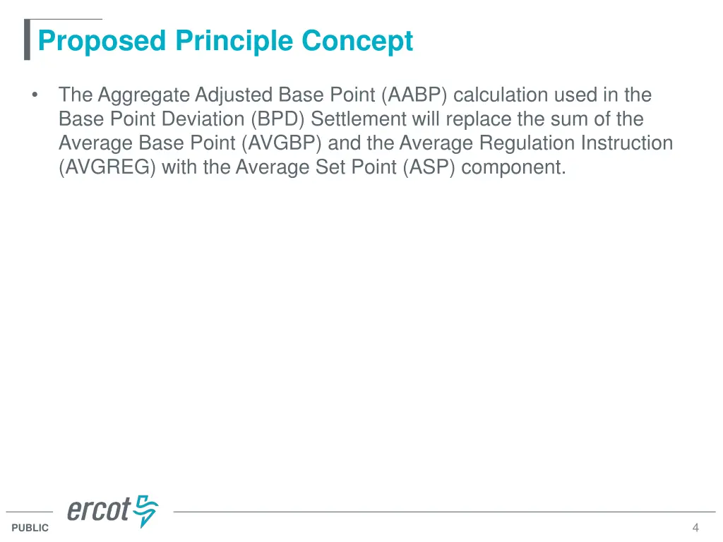 proposed principle concept