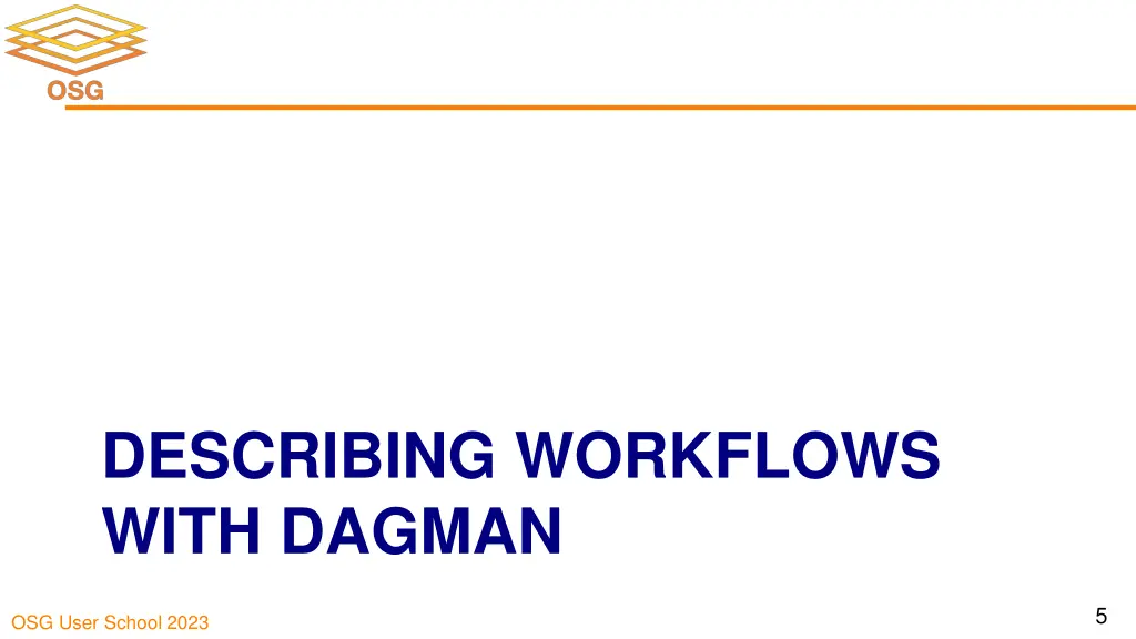 describing workflows with dagman