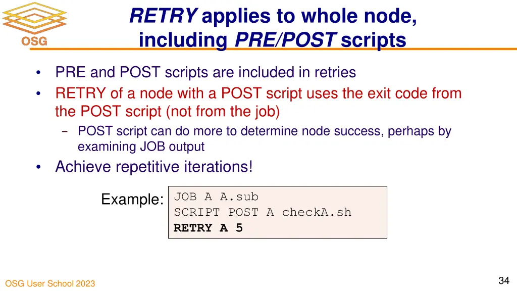 retry applies to whole node including pre post