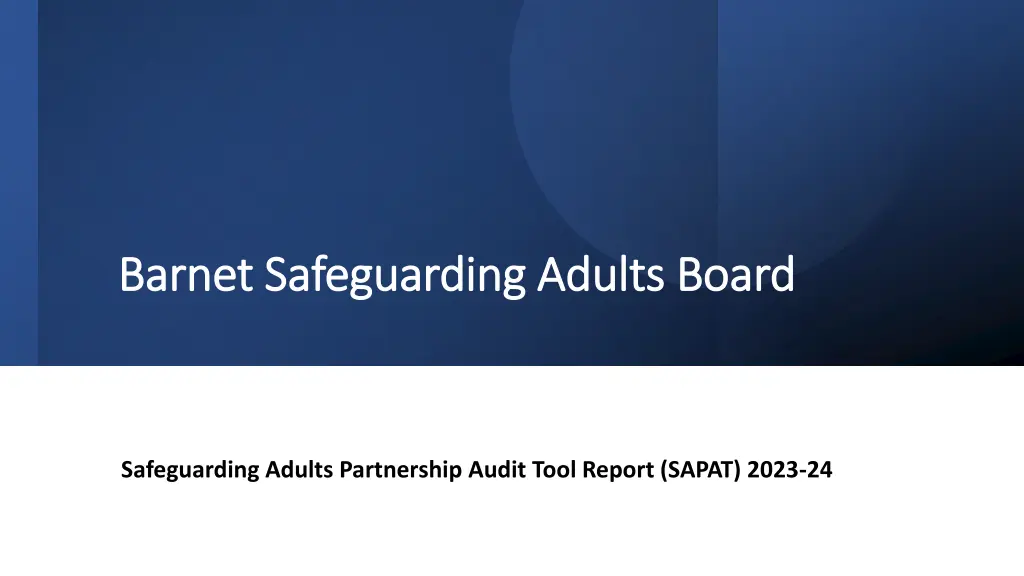 barnet safeguarding adults board barnet