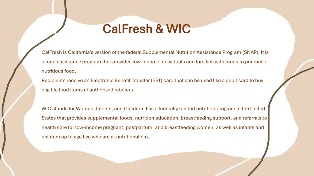 calfresh wic calfresh wic
