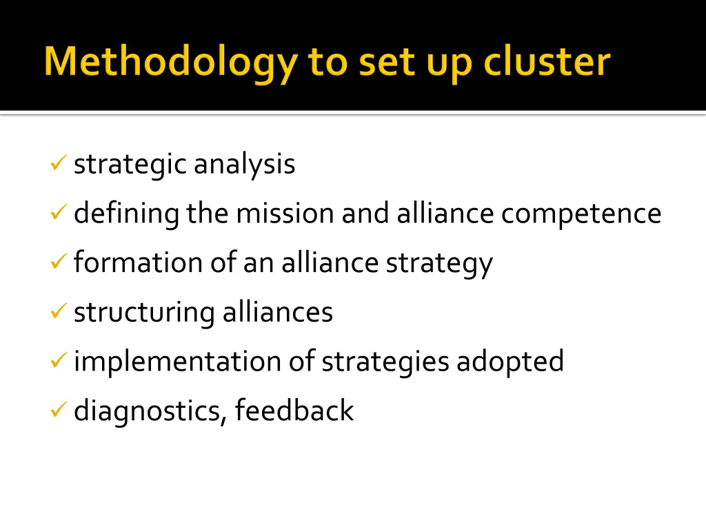 strategic analysis