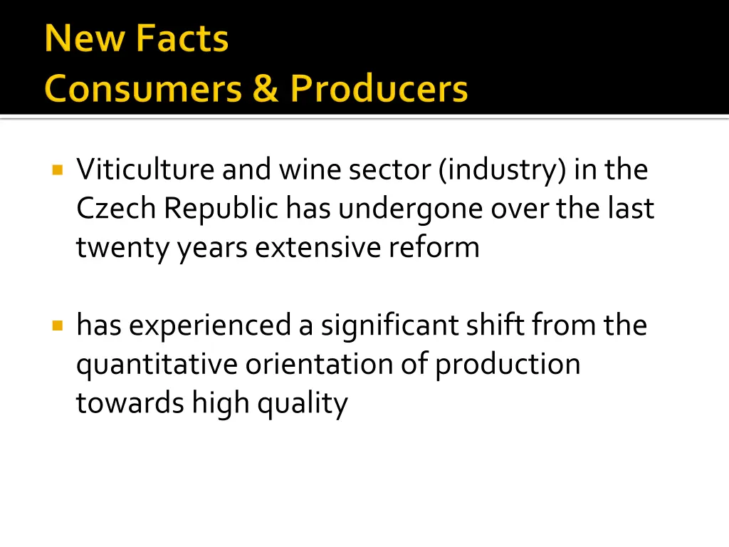 viticulture and wine sector industry in the czech