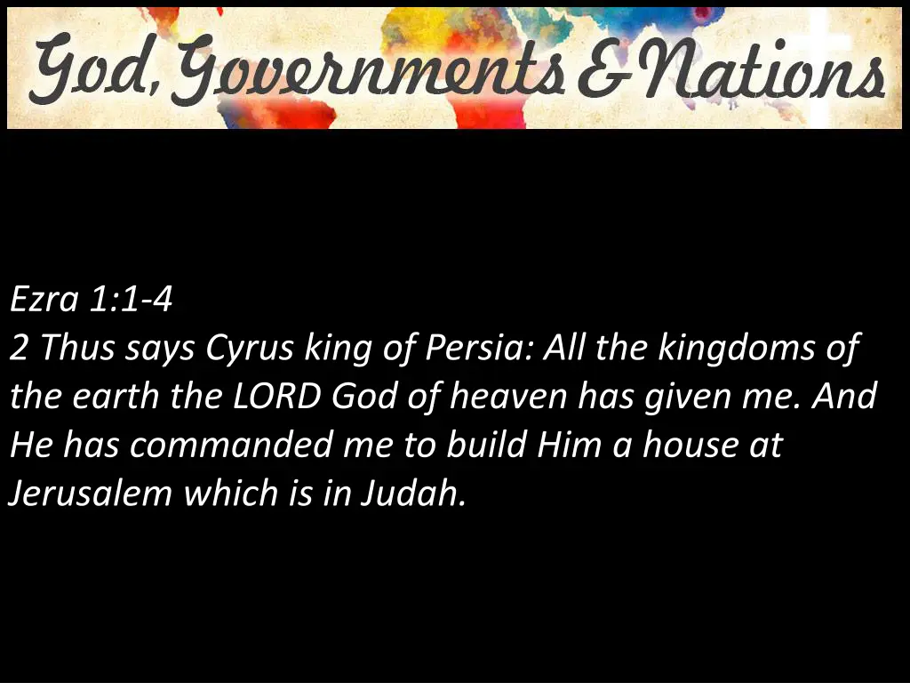 ezra 1 1 4 2 thus says cyrus king of persia