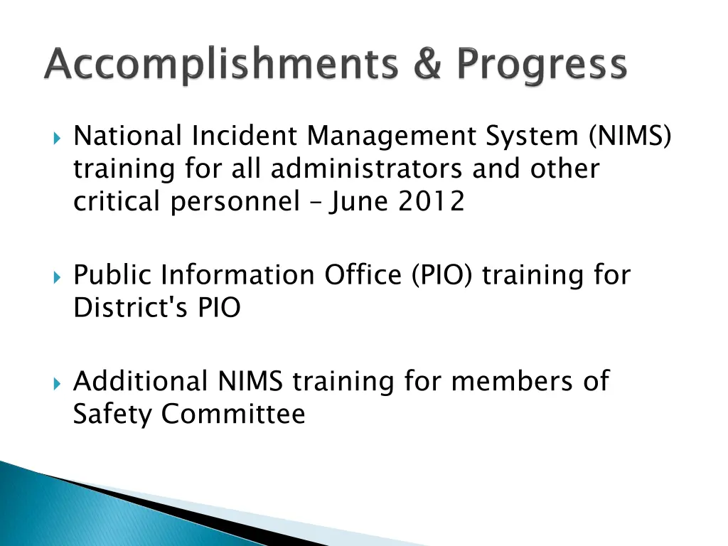 national incident management system nims training