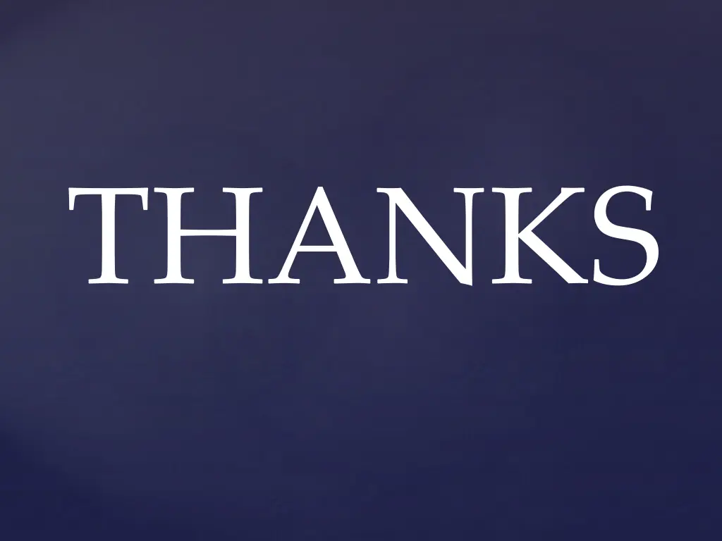 thanks