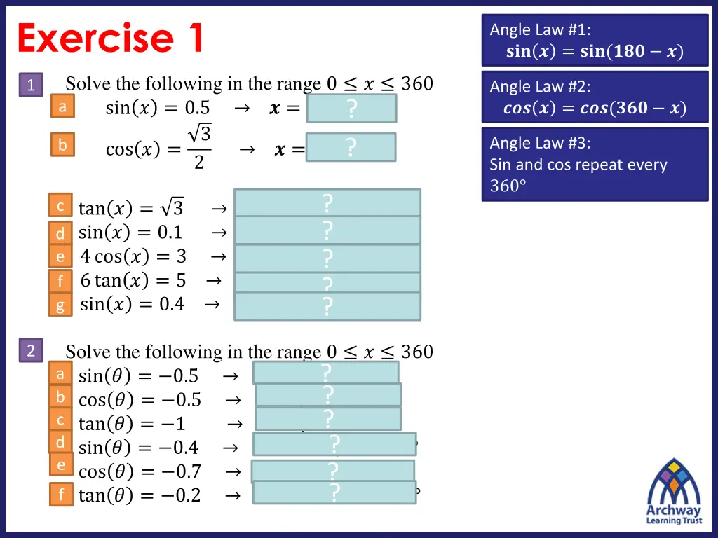 exercise 1