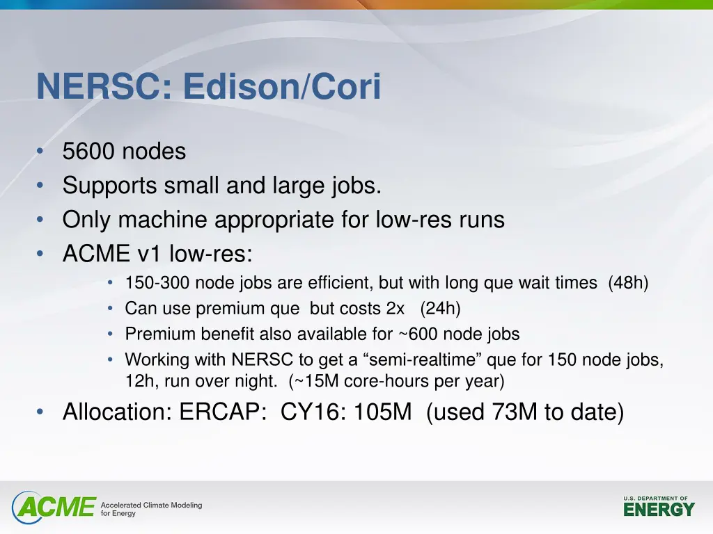 nersc edison cori