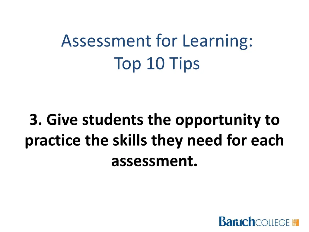 assessment for learning top 10 tips 1
