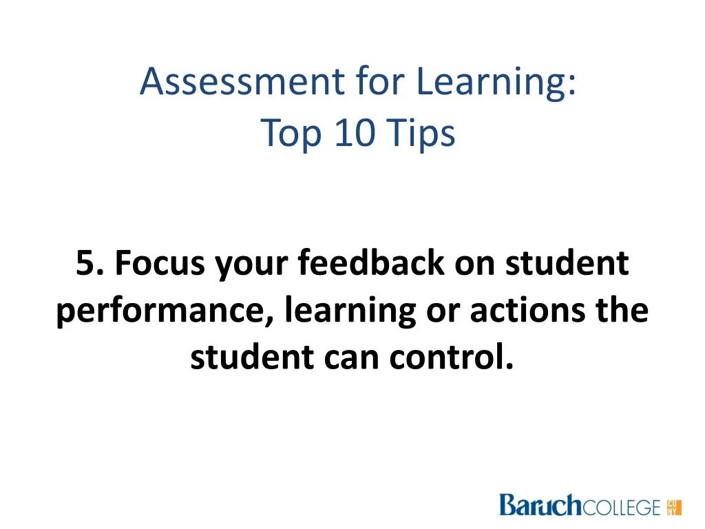 assessment for learning top 10 tips 3