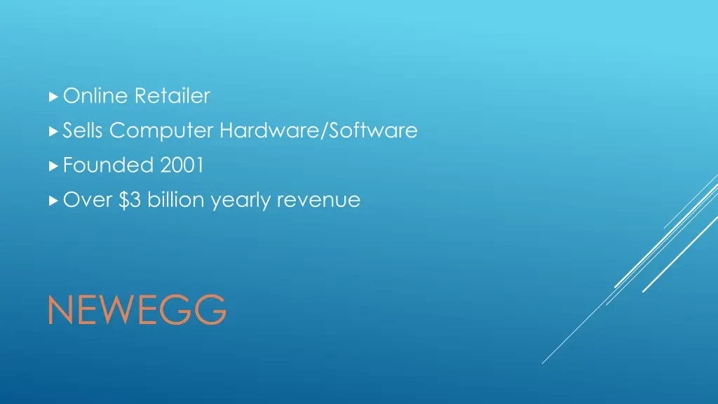 online retailer