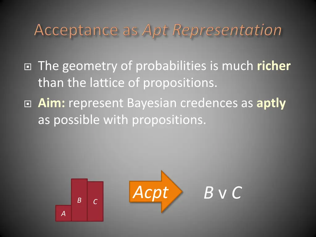 the geometry of probabilities is much richer than 2