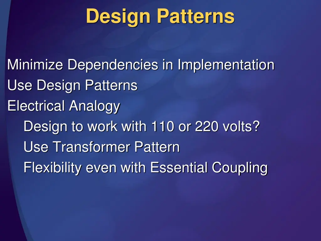 design patterns