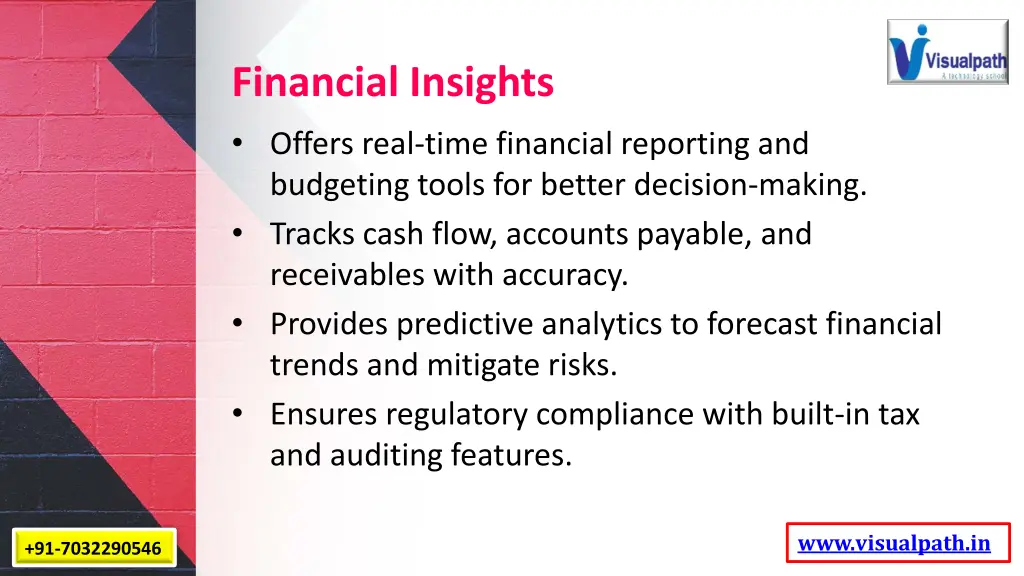 financial insights offers real time financial