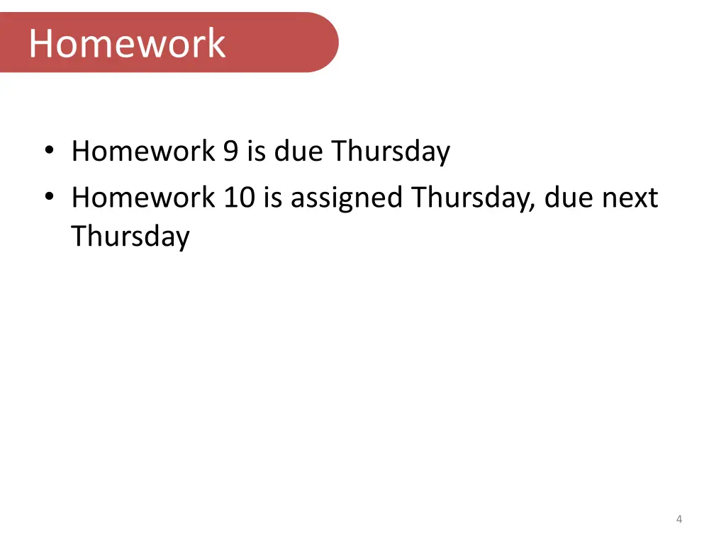 homework