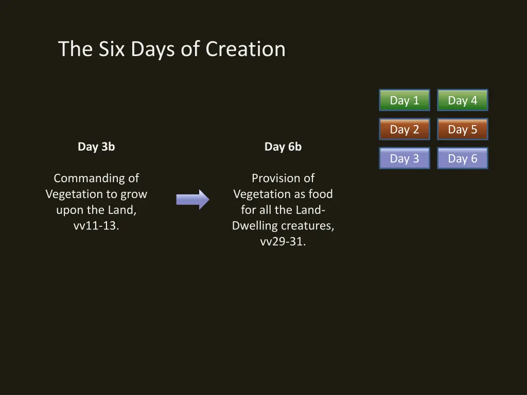 the six days of creation 7