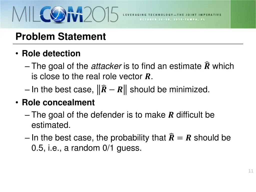 problem statement