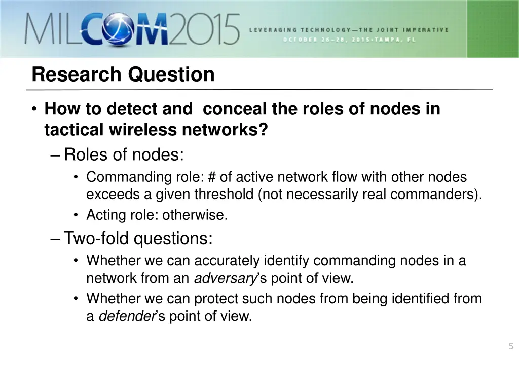 research question