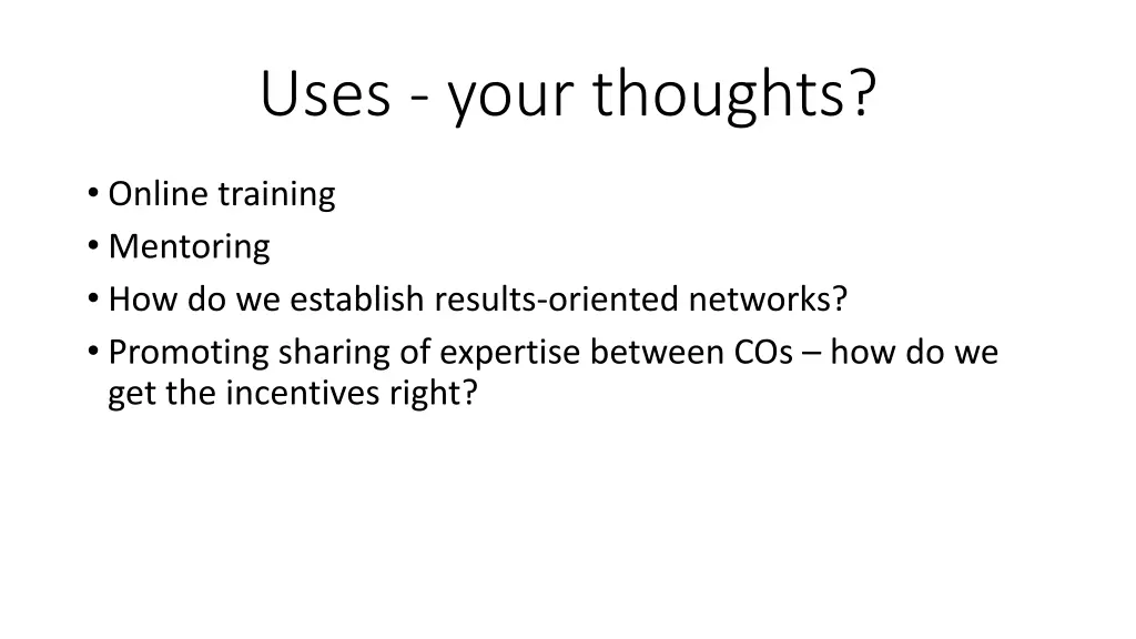 uses your thoughts