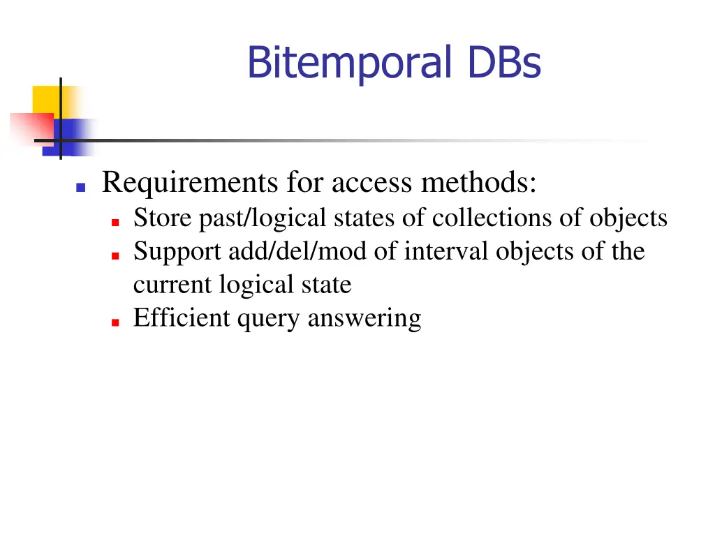 bitemporal dbs 2
