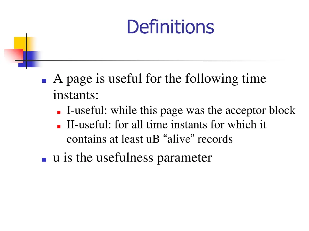 definitions