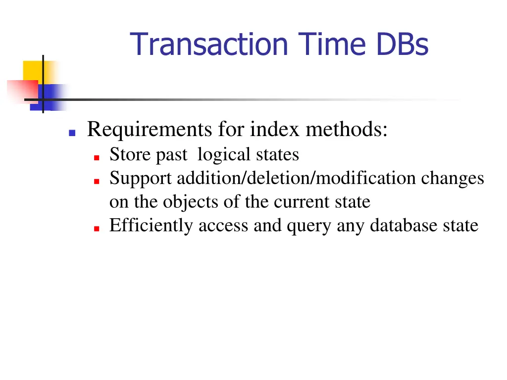 transaction time dbs 3