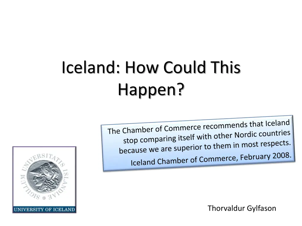 iceland how could this happen