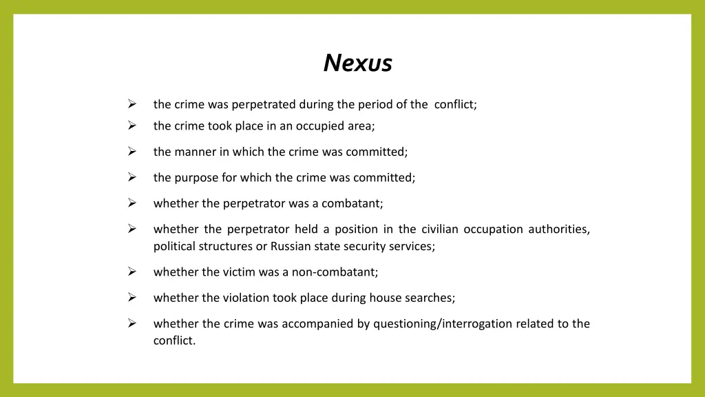 nexus