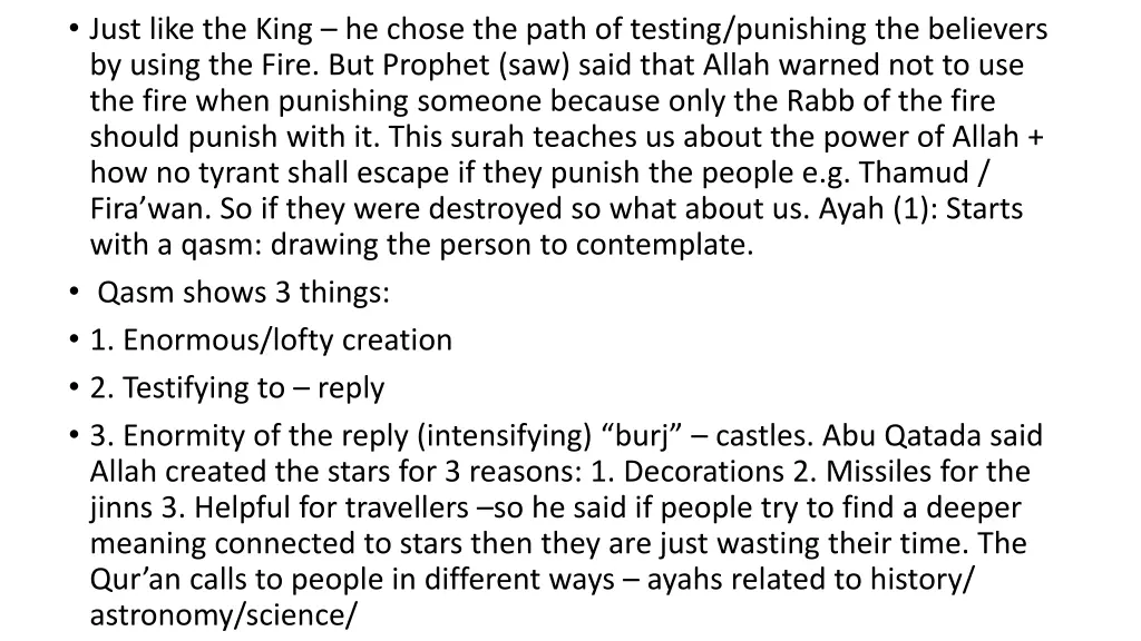 just like the king he chose the path of testing