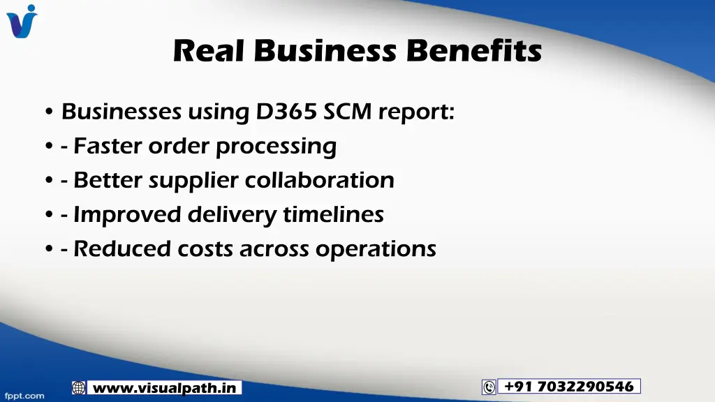 real business benefits