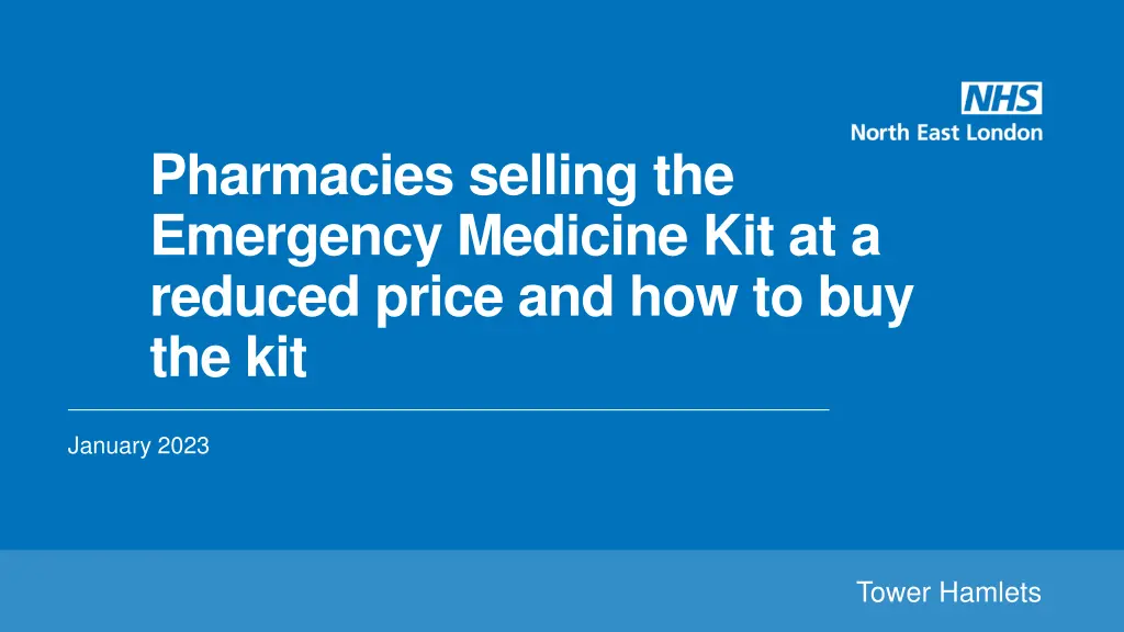 pharmacies selling the emergency medicine