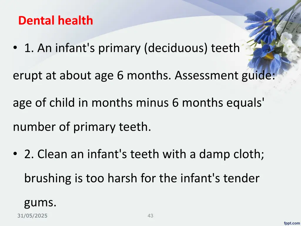 dental health