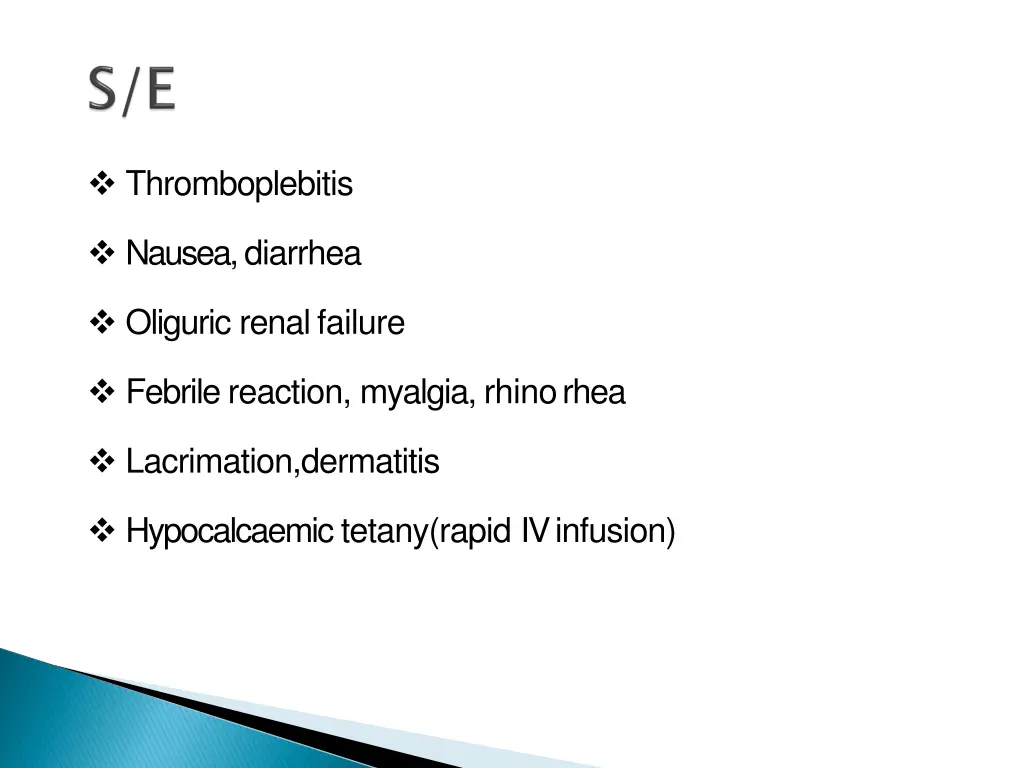 thromboplebitis