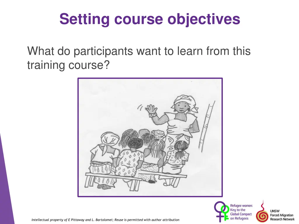 setting course objectives