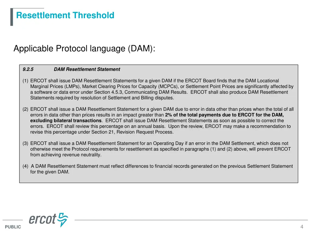 resettlement threshold 3