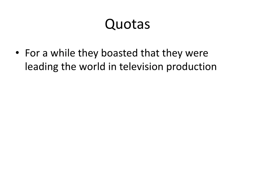 quotas 1