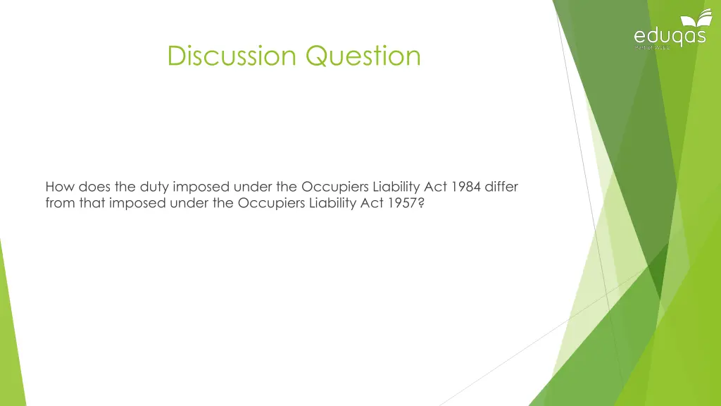 discussion question