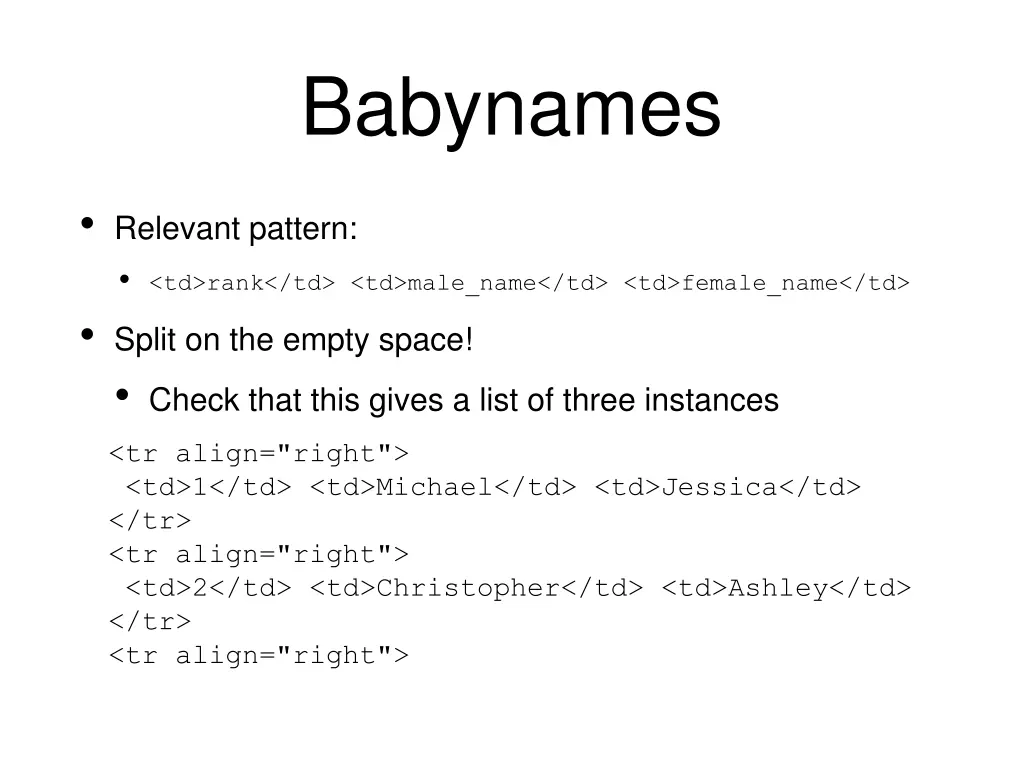 babynames 7