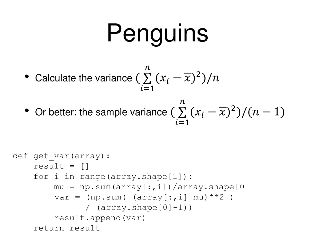 penguins 8