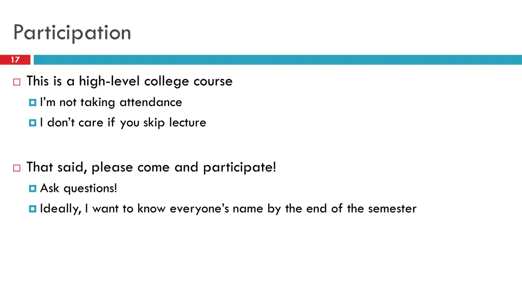 participation
