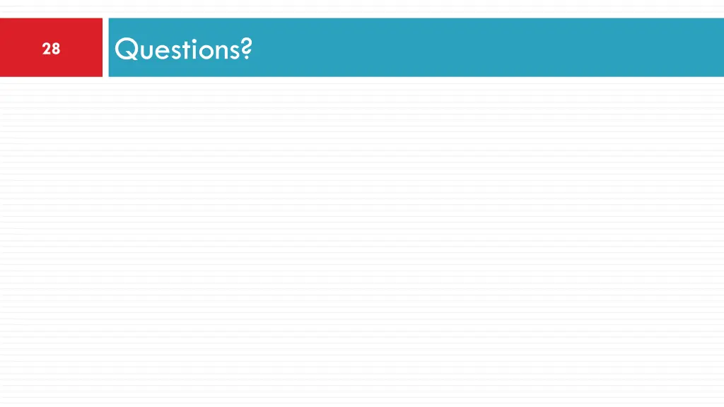 questions