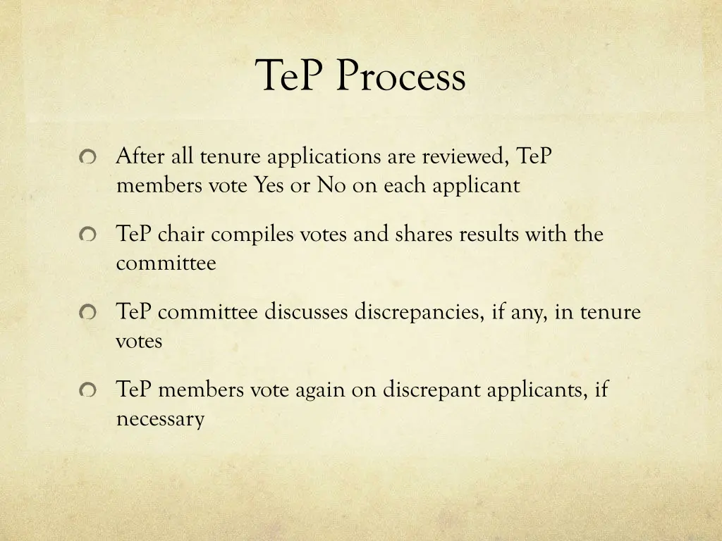 tep process 1