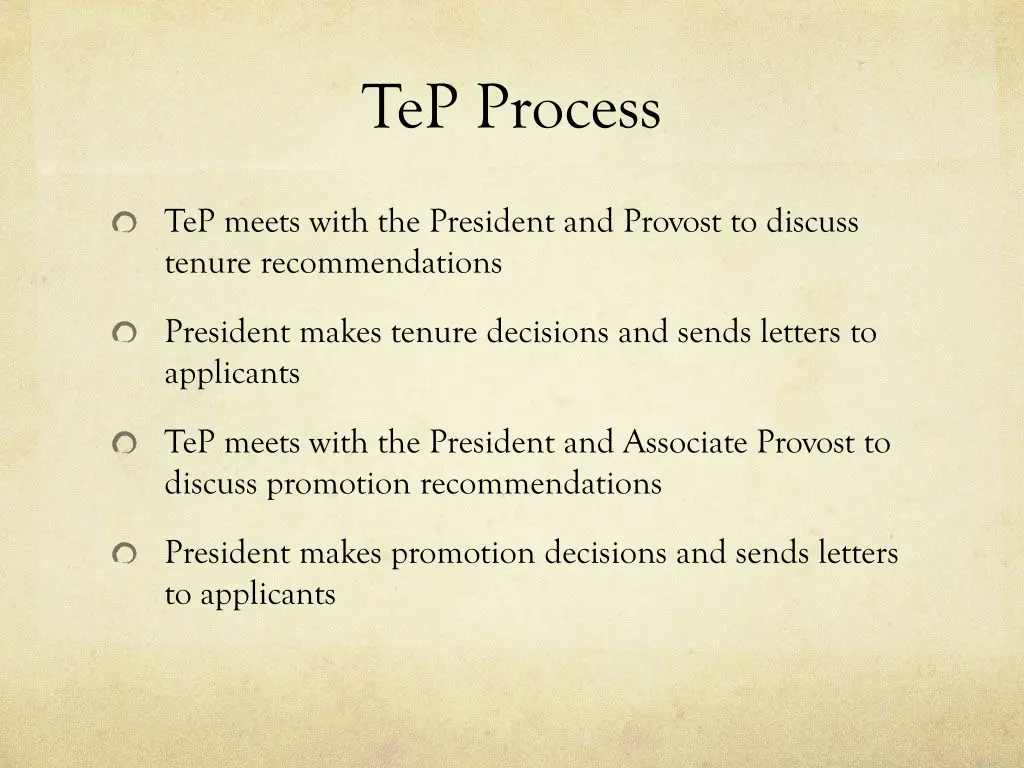 tep process 5