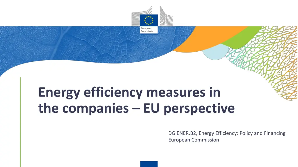 energy efficiency measures in the companies