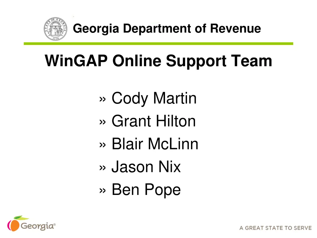 georgia department of revenue