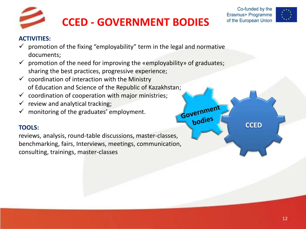 cced government bodies