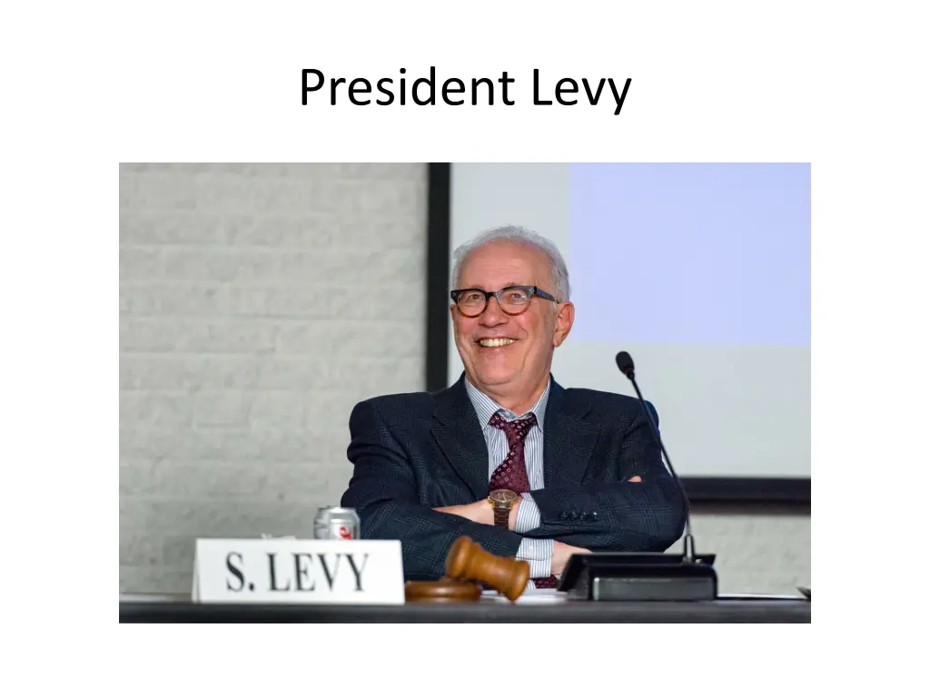 president levy