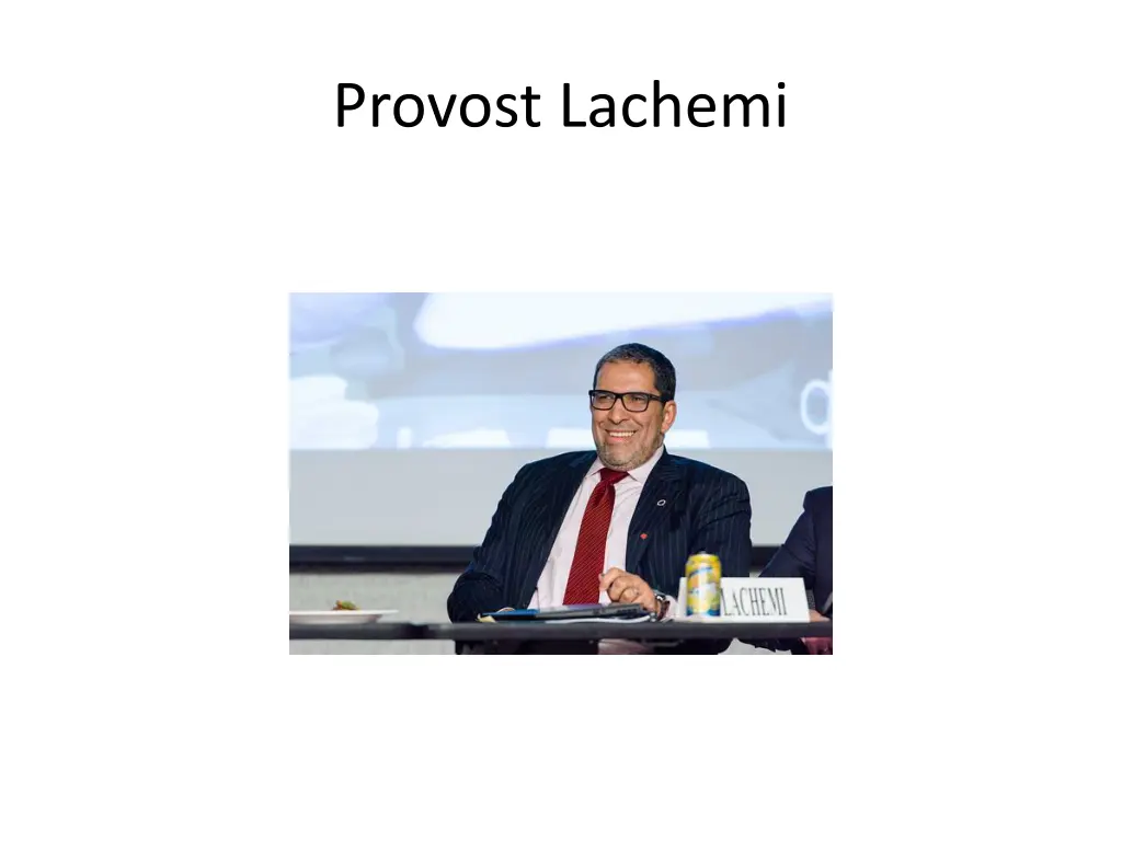 provost lachemi