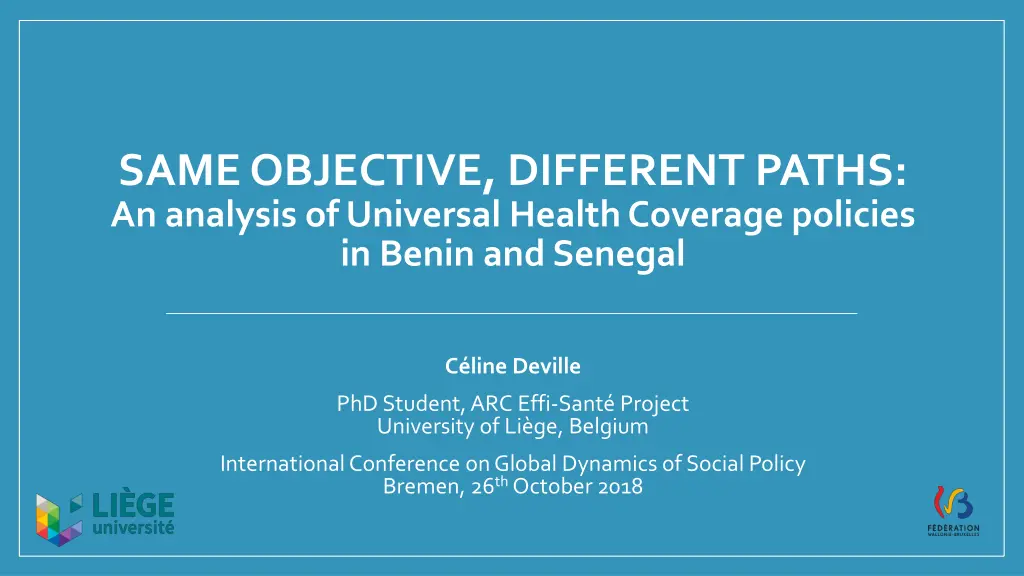 sameobjective different paths an analysis