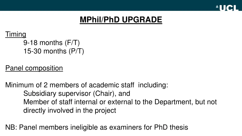 mphil phd upgrade